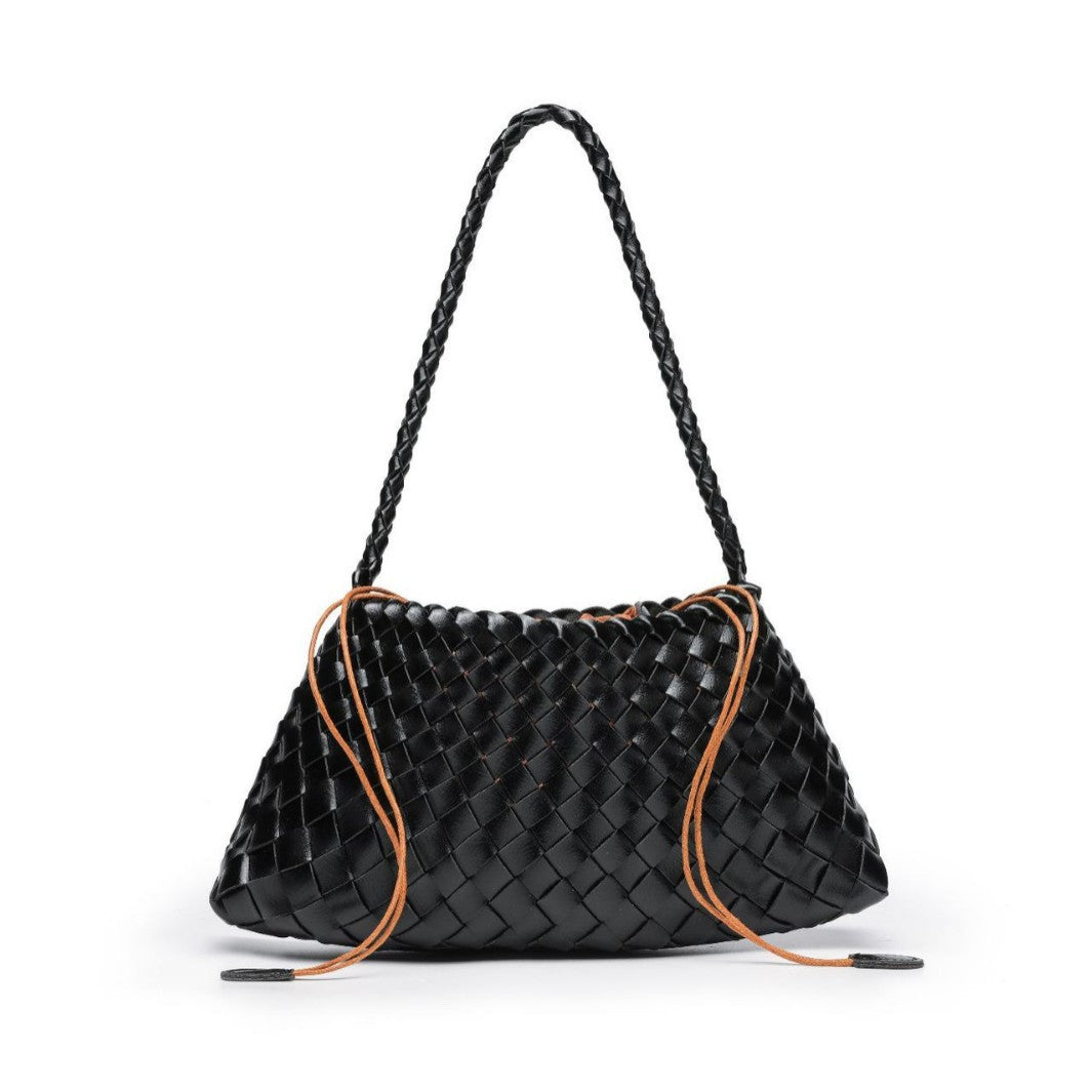 Textured Woven Slouchy Shoulder Bag Acalora