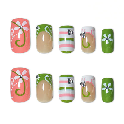 Artistic Decorative Press-On Nails Acalora