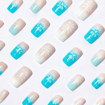 Artistic Winter Wonderland Nail Art Acalora