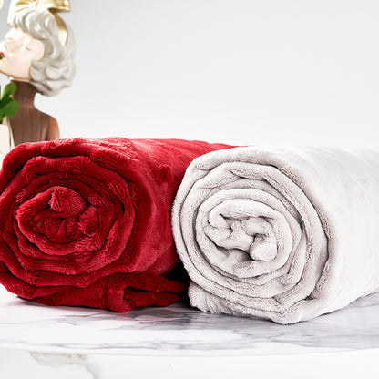 Cozy Fleece Throw Blanket
