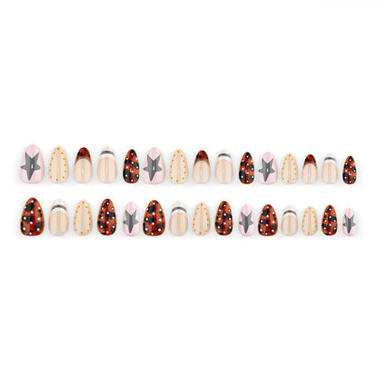 Artificial nails with trendy graphic designs Acalora