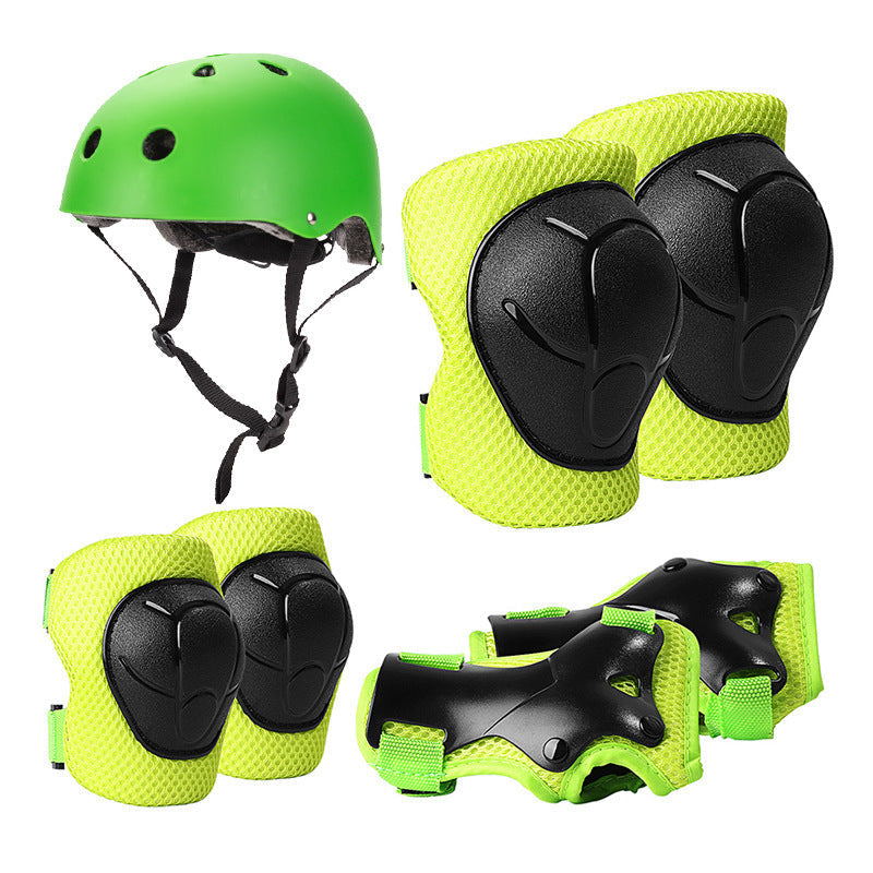 Safety Helmet and Protective Gear Set Bowlift