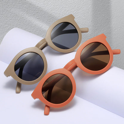 Women's round sunglasses with trendy design and UV protection Bowlift