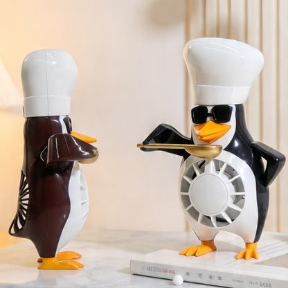 Unisex table fan in a clever penguin design Karnz
