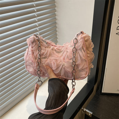 Floral Embellished Handbag Acalora