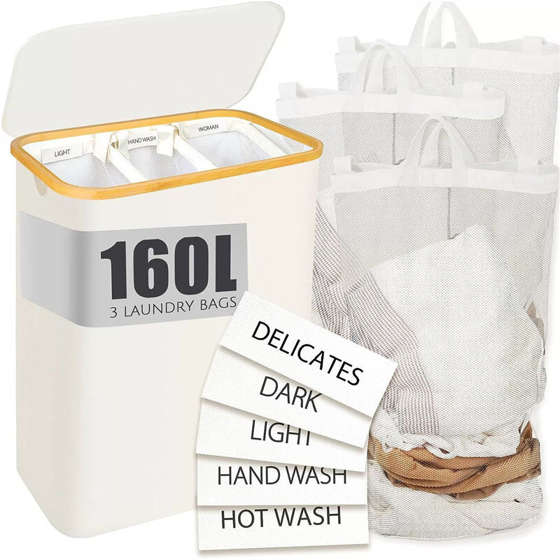 Laundry basket with compartments Acalora