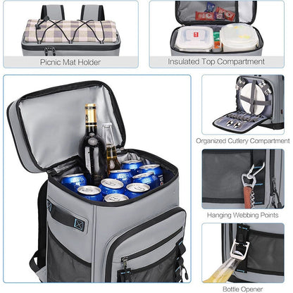 Insulated Multi-Purpose Backpack Cooler Acalora