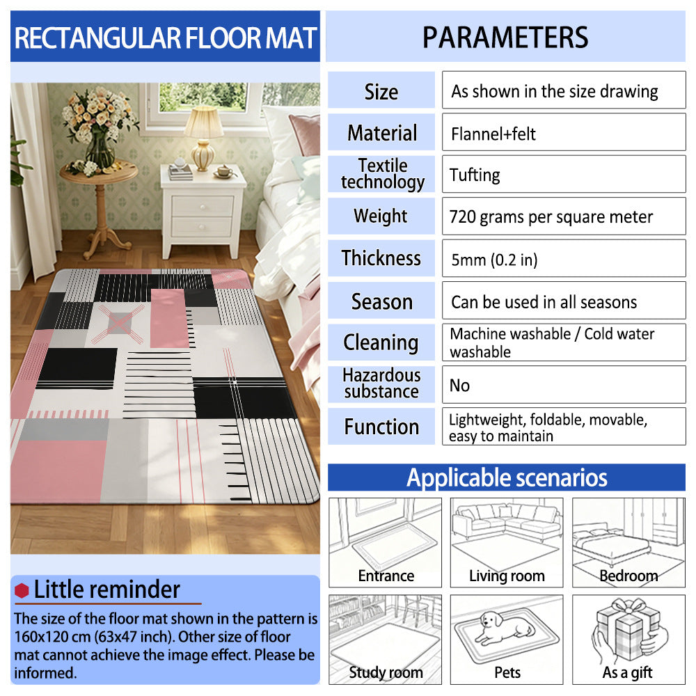 Unisex Decorative  Area Rug