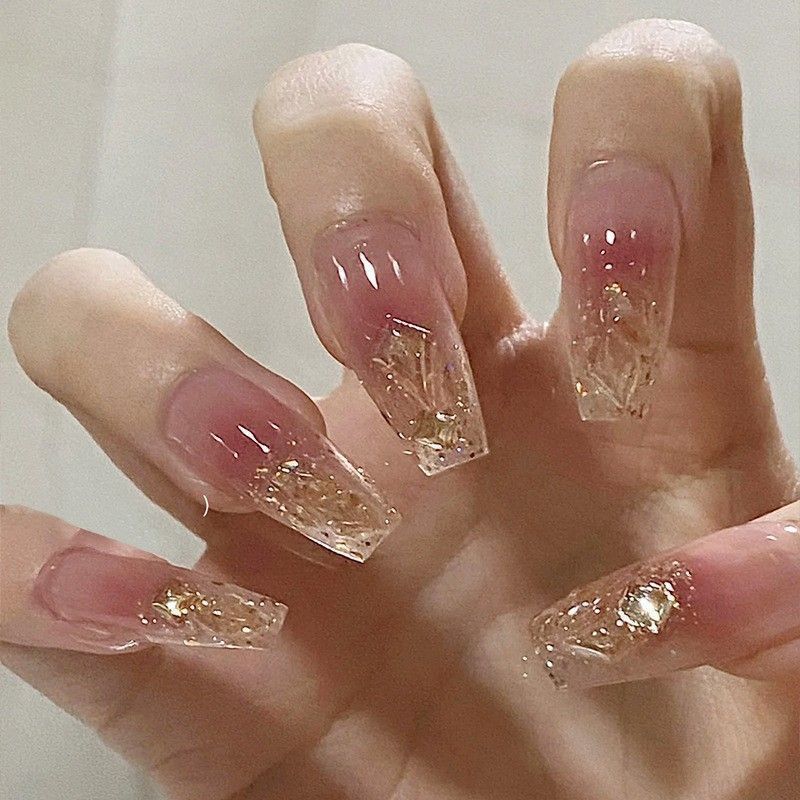 Premium Decorative Gel Press-On Nail Set Acalora