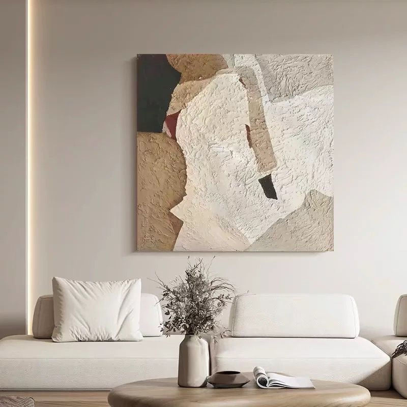 Textured Abstract Wall Canvas Art
