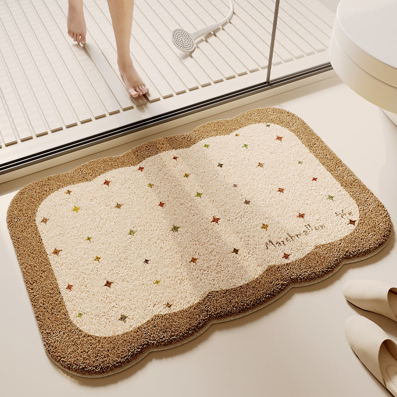 Soft Textured Bathroom Rug