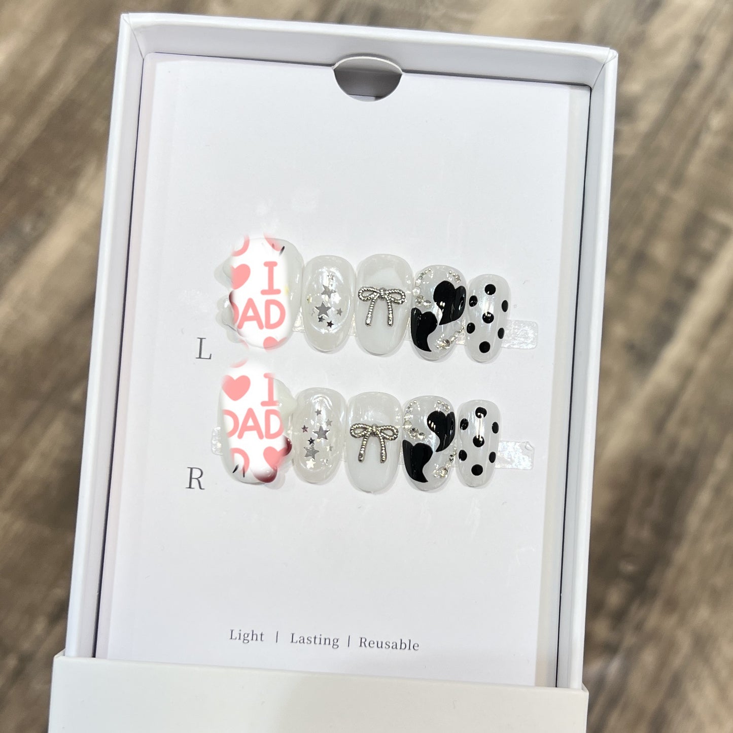 Cartoon-Themed Decorative Press-On Nail Set Acalora