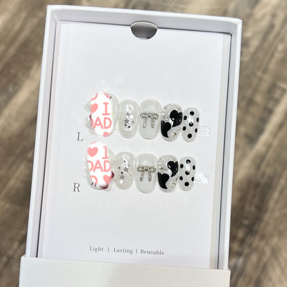 Cartoon-Themed Decorative Press-On Nail Set Acalora