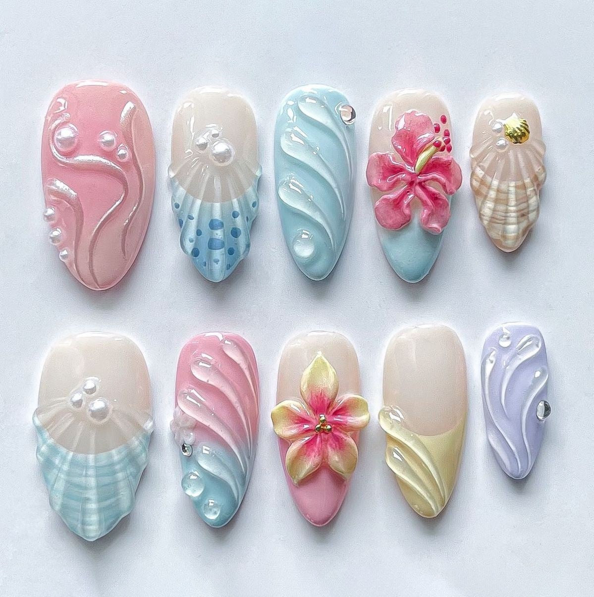 Art nail set Acalora