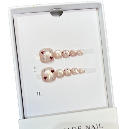 Decorative Heart Nail Art Set Acalora