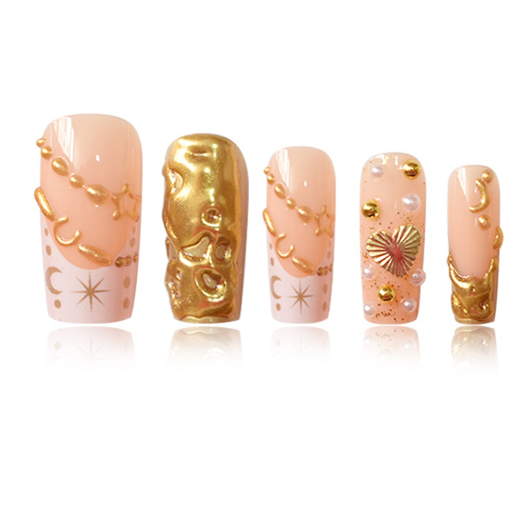 Premium Decorative Press-On Nail Art Acalora