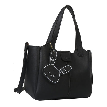 Structured Faux Leather Handbag Acalora