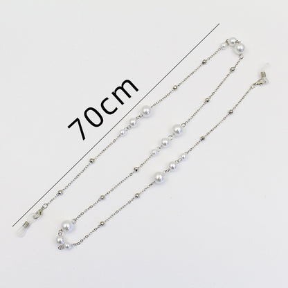 Elegant Pearl Eyewear Chain Acalora