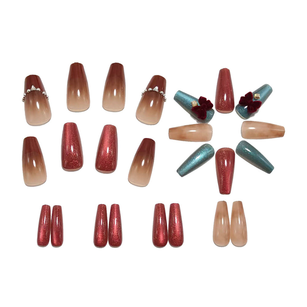 Artificial nails in elegant glamour design Acalora