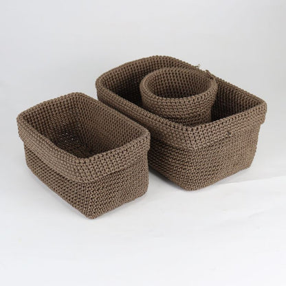 Handcrafted storage baskets Acalora