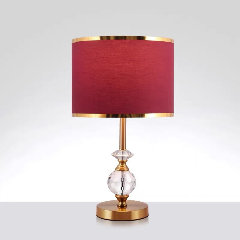 Elegant Crystal Base Table Lamp