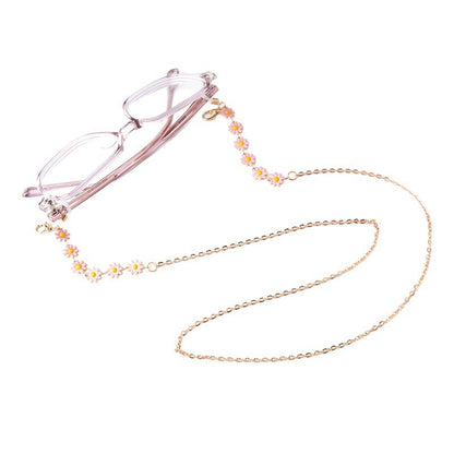 Floral Charm Eyewear Chain Acalora