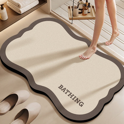 Absorbent Bathroom Floor Mat