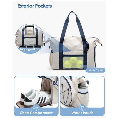 Multi-Compartment Tennis Equipment Bag Acalora