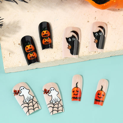 Creative Halloween Art Nails Set Acalora