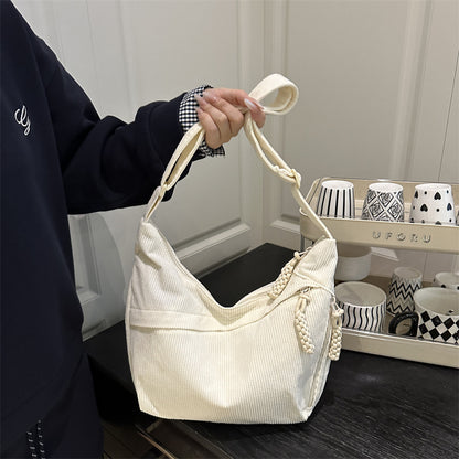 Eco-Friendly Ribbed Crossbody Bag Acalora