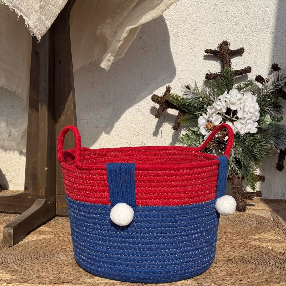 Playful Handmade Storage Basket Acalora