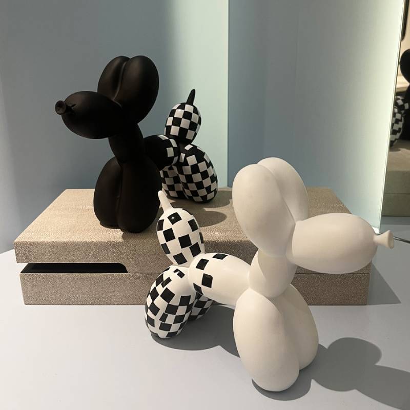 Colorful Balloon Dog Sculpture Acalora