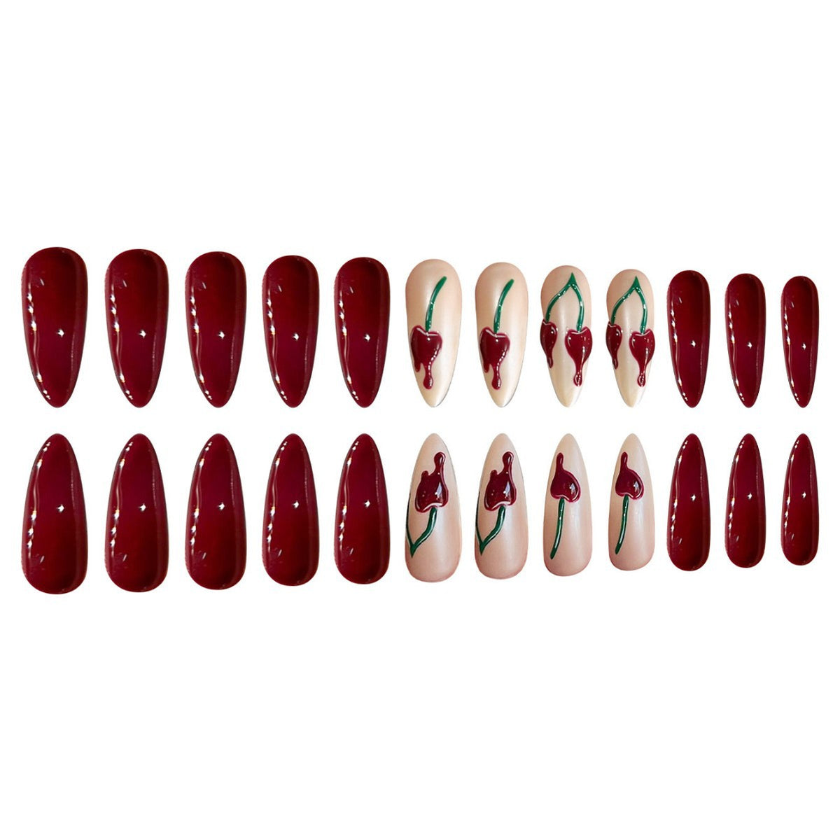 Stylish Stiletto Press-On Nail Set Acalora
