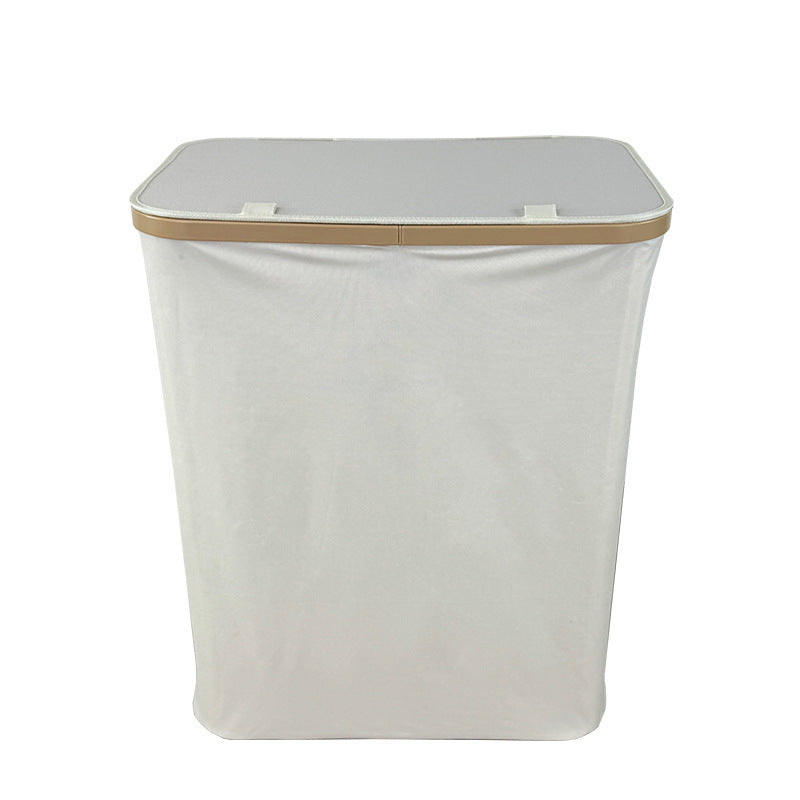 Modern laundry basket with removable lid and carrying handles Acalora