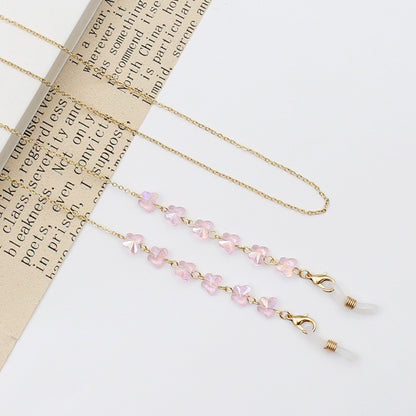 Floral Eyewear Chain Holder Acalora