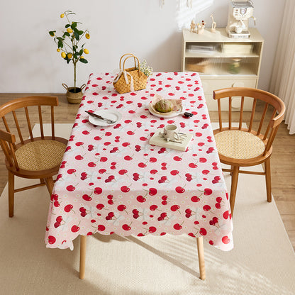 Elegant Plaid Tablecloth