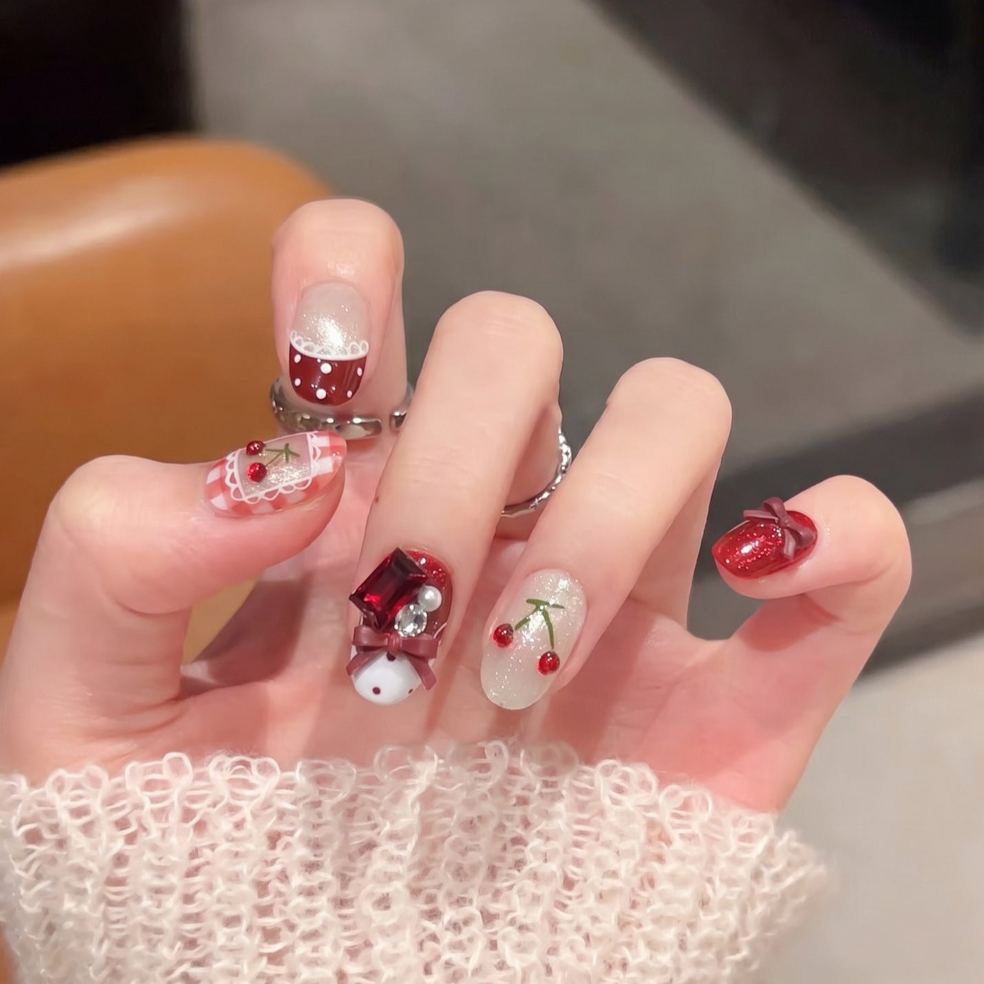 Decorative Themed Nail Art Kit Acalora