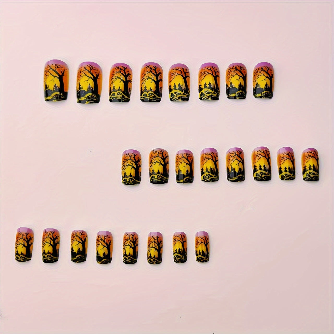 Dramatic Halloween-Themed Nail Art Acalora