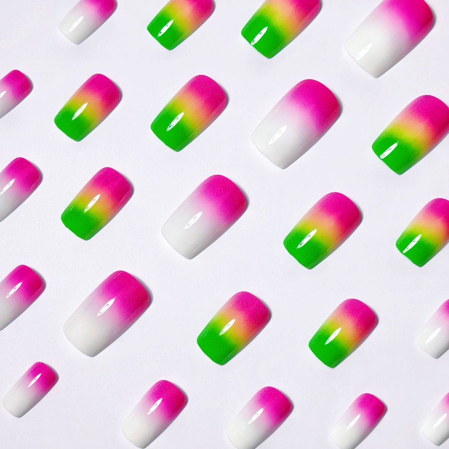 Stylish Ombre Nail Art Design Acalora