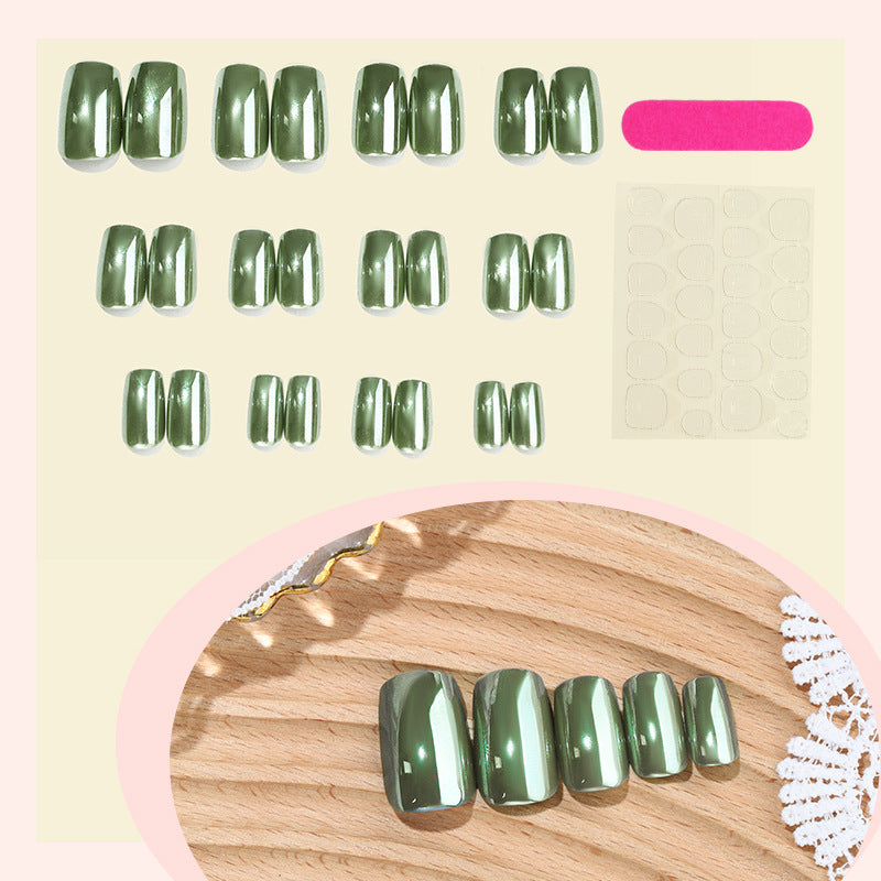 Glossy Press-On Nail Set Acalora