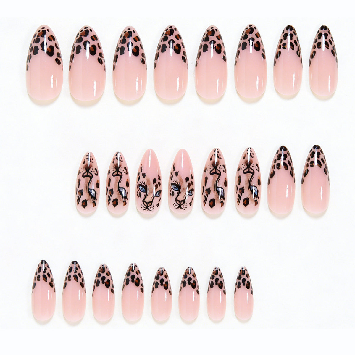 Artistic Stiletto Nail Art Tips Acalora