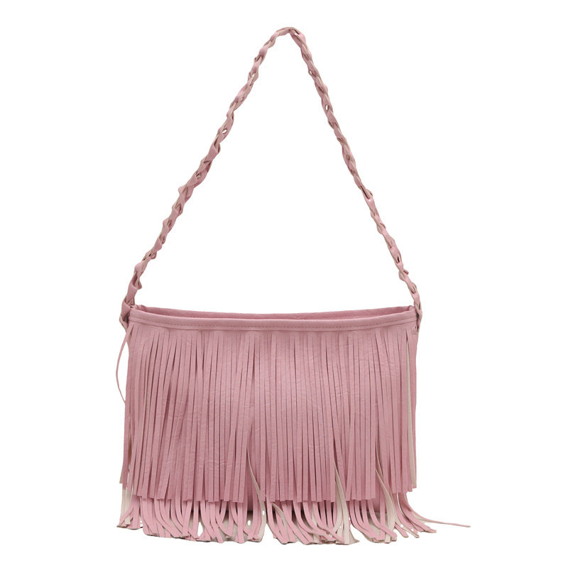 Bohemian Fringe Shoulder Bag Acalora