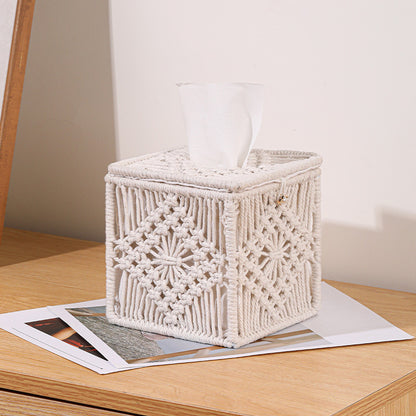 Handcrafted cotton cloth basket Acalora