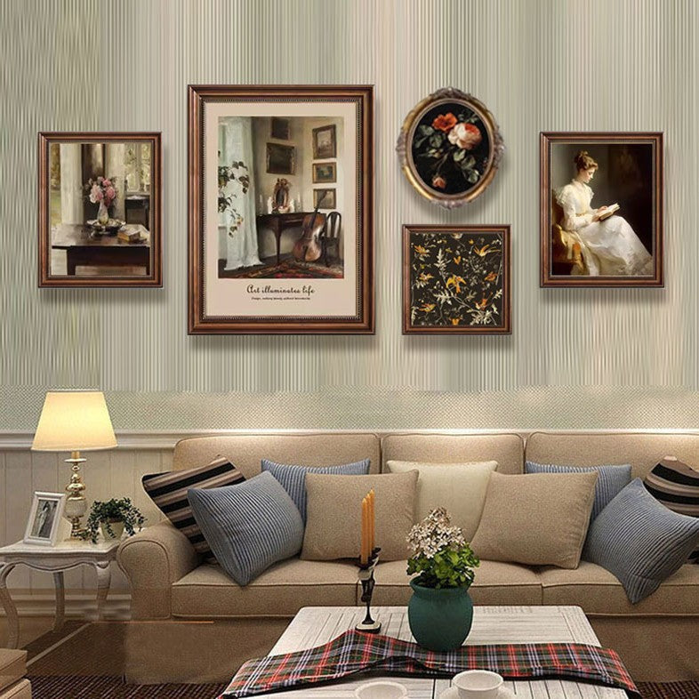 Vintage Style Equipped Wall Collection