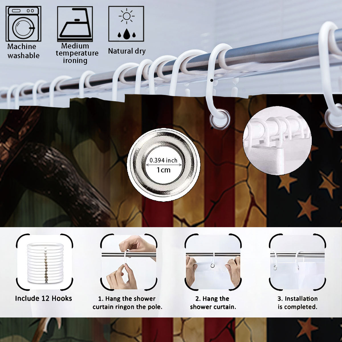 Digital Duck-Themed Bathroom Set