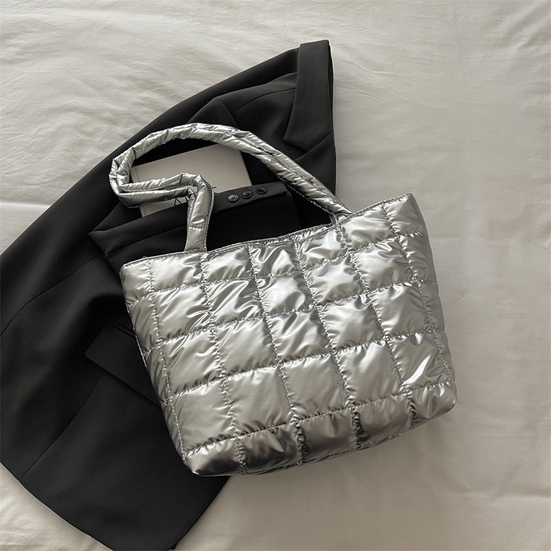 Padded Quilted Tote Bag Acalora