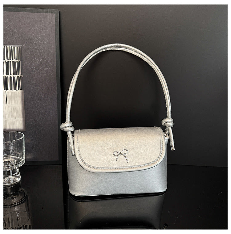 Minimalist Bow Detail Crossbody Handbag Acalora