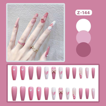Sparkling Rhinestone Press-On Nail Set Acalora