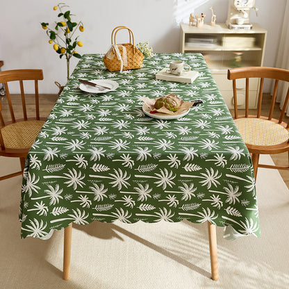 Elegant Plaid Tablecloth