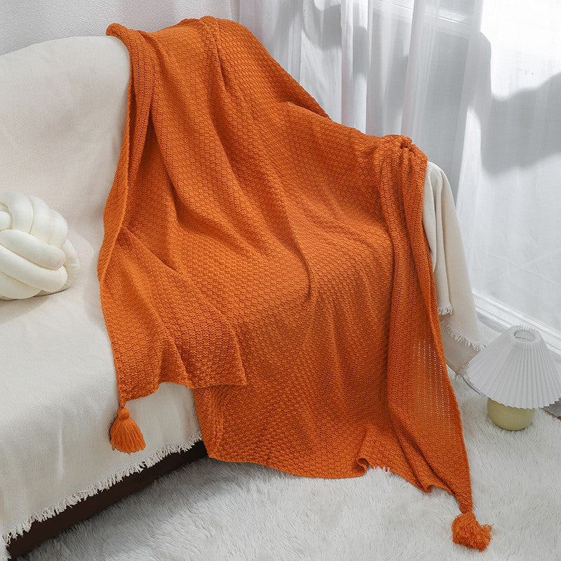Cozy Woven Throw Blanket